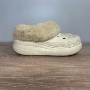 CROCS Crush Furever shoes clogs slip on